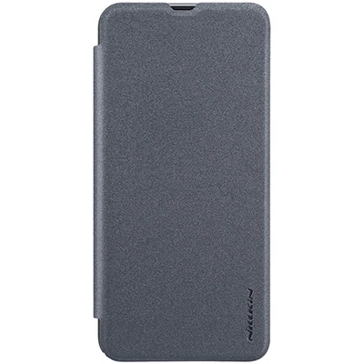 black-grey Filp чехол для samsung A50 A30 NILLKIN блестящий супер тонкий флип-чехол pu кожаный чехол samsung A50 A30 - Цвет: black-grey