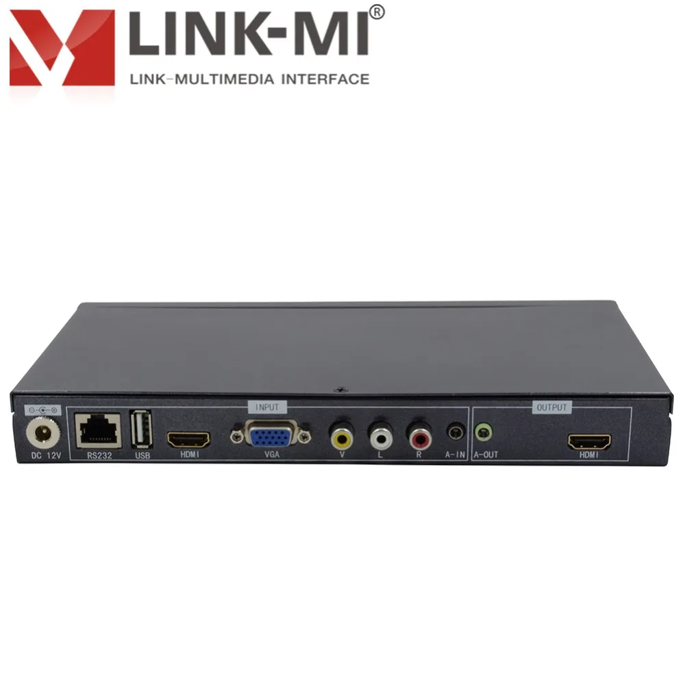 LINK MI LM MSW1 HD видео 180 градусов контроллер вращения Поддержка HDMI \ VGA AV USB вход и