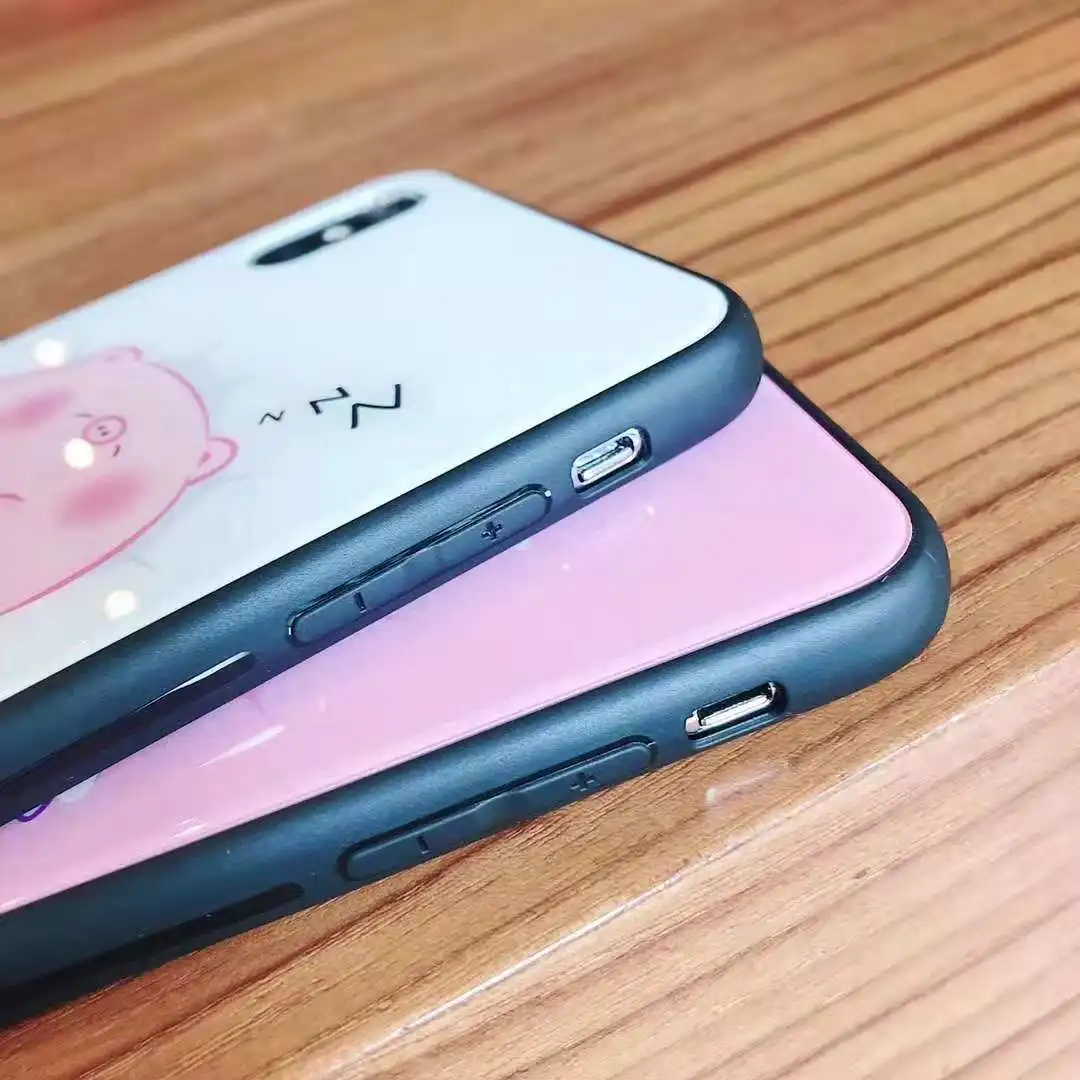 Милый мультяшный чехол для телефона iphone 10 X XS MAX XR прекрасный очаровательный iPhone 7 8