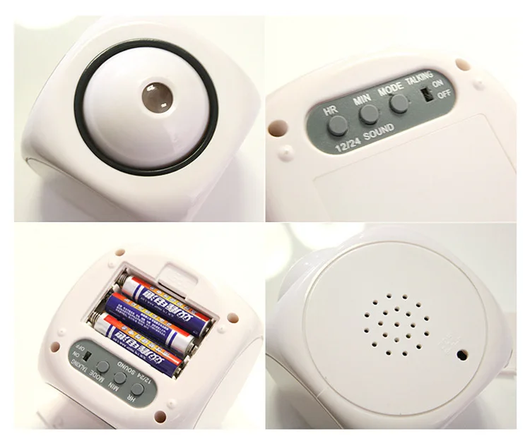 Многофункциональный проекционный будильник настенный потолочный ЖК цифровой