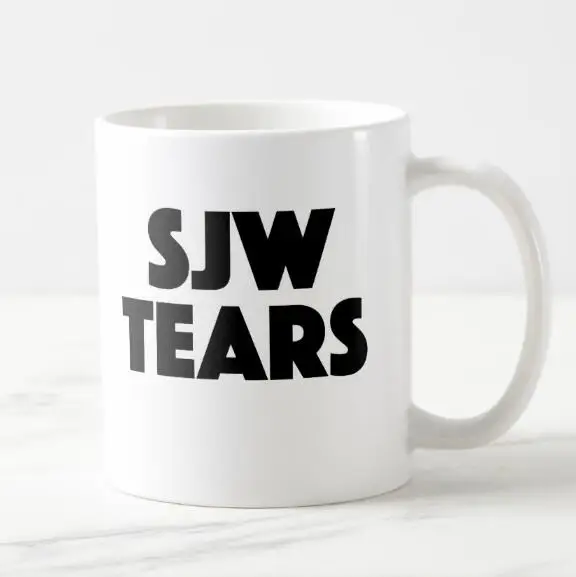 Забавная новинка SJW Tea rs социальная справедливость кружка для кофе и пива чайная