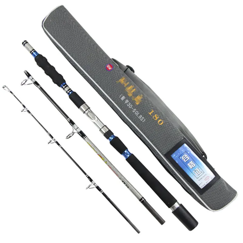 Лидер продаж 3 секционная удочка для путешествий рыбалки на лодке рыболовные