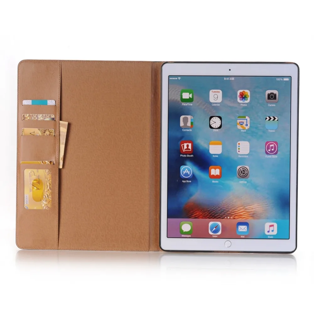 Чехол для iPad pro 12,9 ретро-книга PU кожаный чехол флип-стенд Гибридный планшет чехол для iPad pro 12,9 /12,9