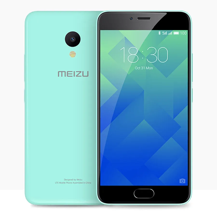 Оригинал Meizu M5 4 г LTE сотовый телефон 2.5D Стекло MT6750 Octa core 5.2 "2 ГБ Оперативная