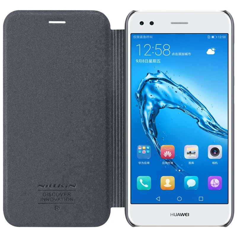 Для Huawei P9 lite mini чехол с откидной крышкой серия Nillkin sparkle PU кожаный для huawei p9 mini/Y6 pro