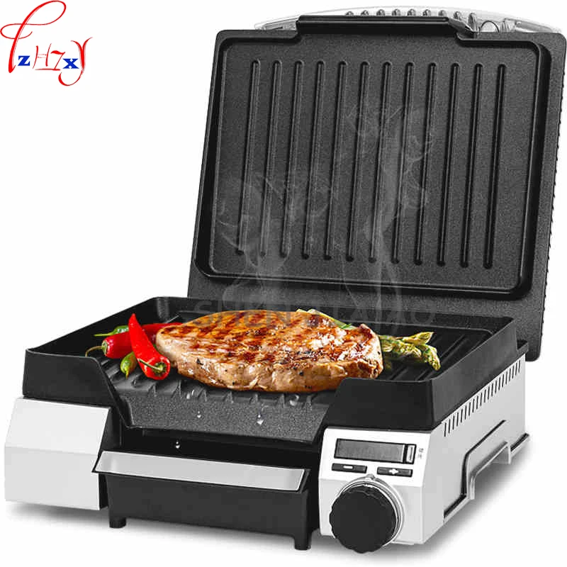 Commercial electric non-stick pot Professional steak machine business home grill beef steak machine Food Frying pan 1650W 220V