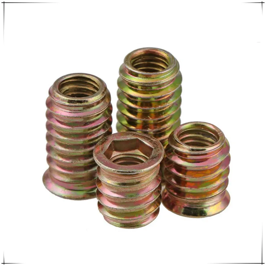 M6 оцинкованная жесткая стальная Шестигранная головка внутренняя наружная