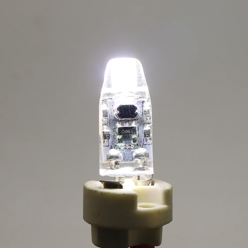 20 шт./лот Новинка G4 AC DC 12V Светодиодная лампа с регулируемой яркостью SMD 6W сменный галогенный светильник 360 Угол луча luz lampada Led