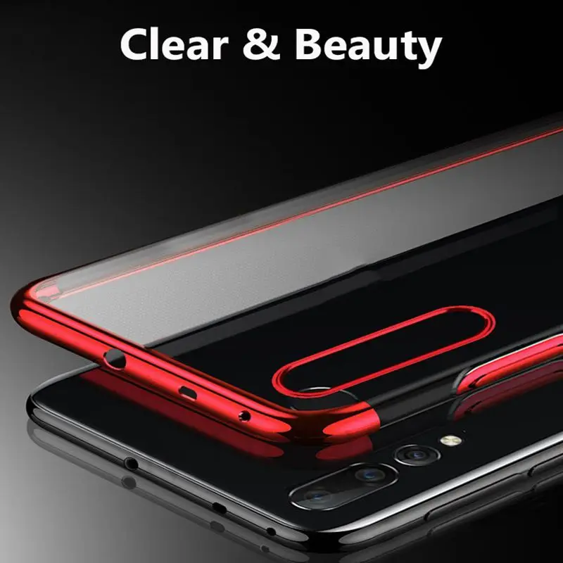 Чехол для samsung Galaxy A50 прозрачный силиконовый мягкий чехол из ТПУ 2019 S8 S9 S10 Plus A40 A70 |
