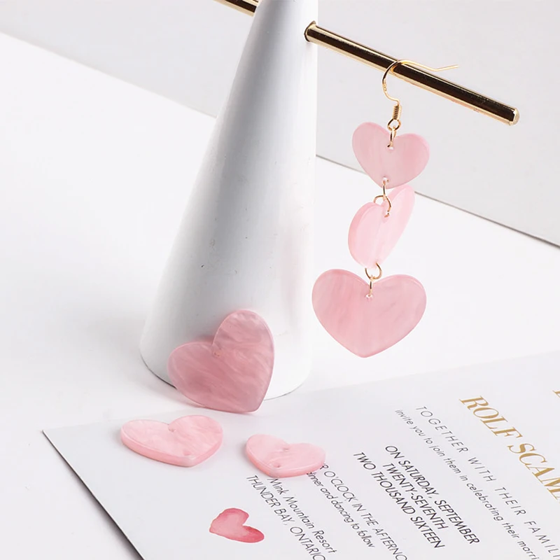 Новая мода DIY Jewelry интимные аксессуары Корея смолы браслет свежий розовый любовь