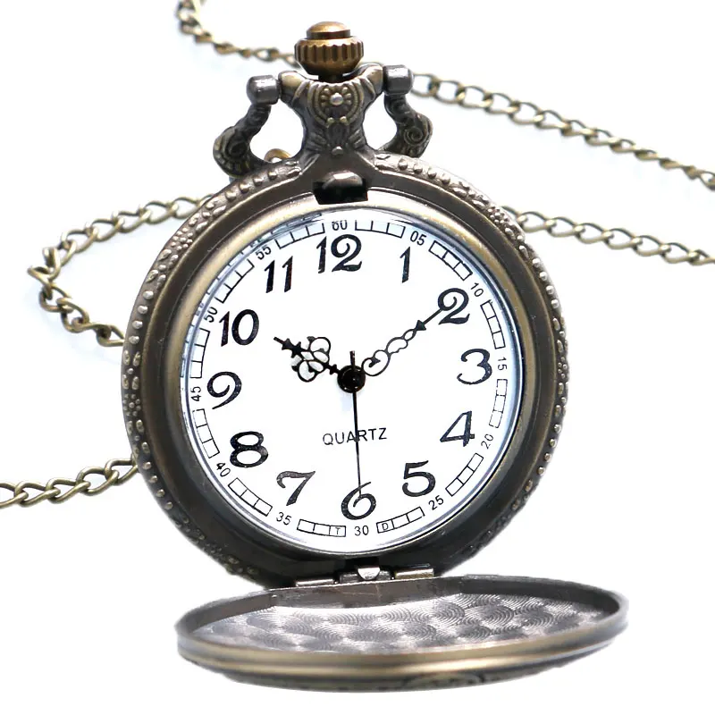 Vintage Bronze Quartz Pocket Watch 1790 United States Coast Guard Fob Clock Men Women Necklace Gift With Bag P954 | Наручные часы