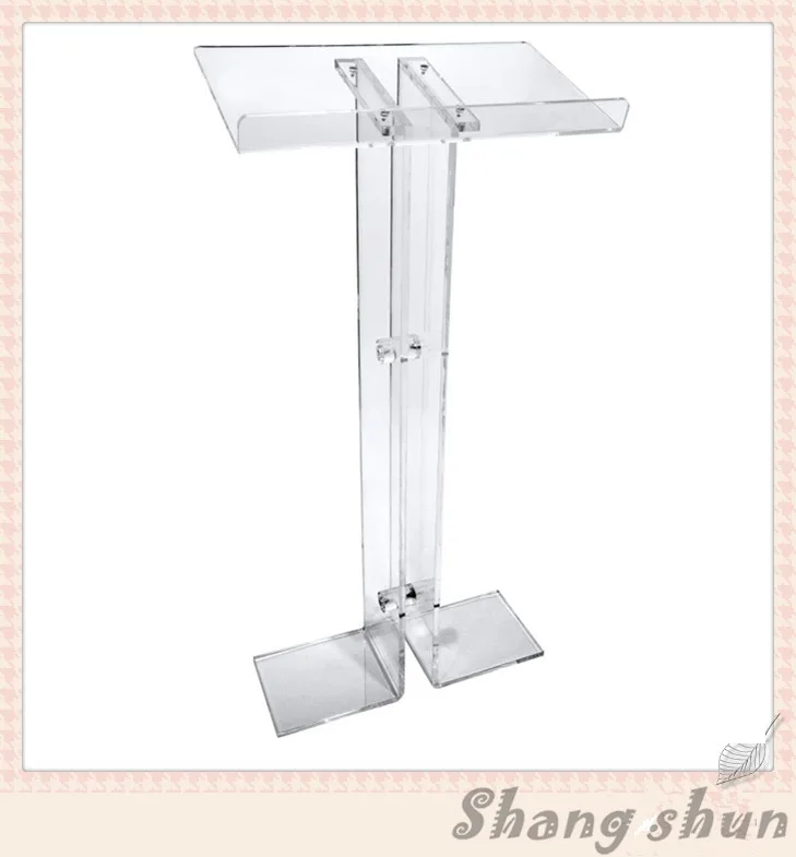 High Quality Price Pulpit Furniture Clear Acrylic Podium Pulpit Lectern Acrylic Pulpit Free Shipping