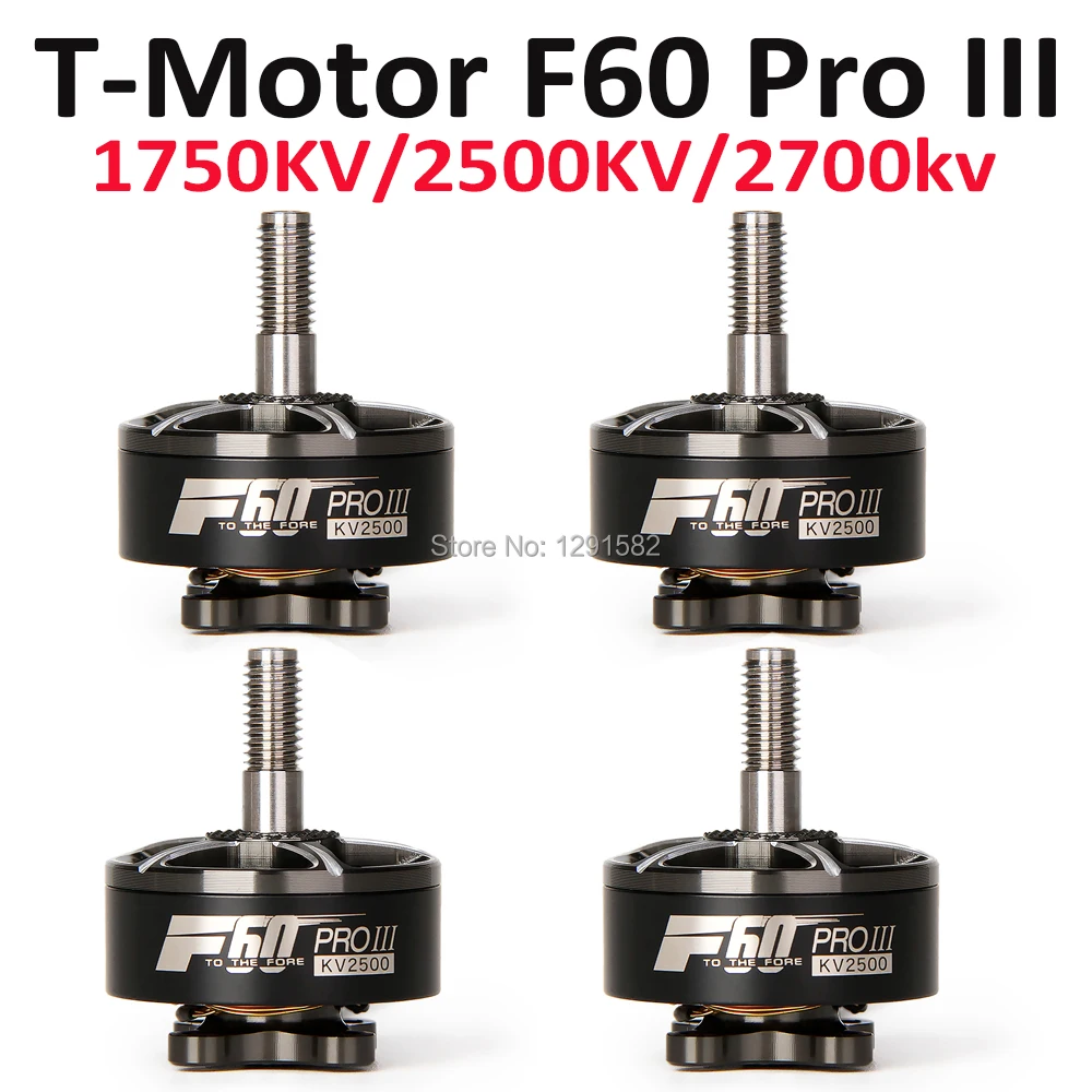 T motor F60 Pro III 1750KV 2500KV 2700KV 3 4S CW бесщеточный двигатель для радиоуправляемого дрона FPV