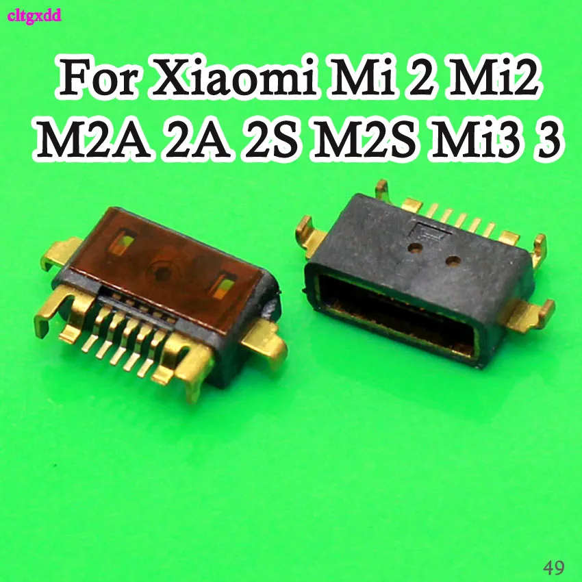 Cltgxdd 10 шт./лот Micro USB порт для зарядки док станция разъем Xiaomi Mi 2 Mi2 M2A 2S M2S Mi3 3 Разъем