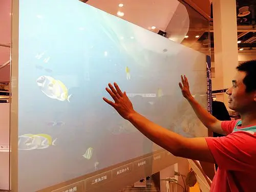 

50" capacitive touch film, 4 points capacitive touch foil film for glass