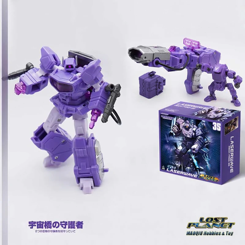 MechFansToys MFT MF35 экшн фигурка Laserwave трансформация 3 5 Мп|Игровые фигурки и