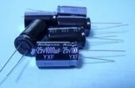 5 шт./лот 25 в 1000 мкФ электролитический конденсатор 10X20 | Электронные компоненты и