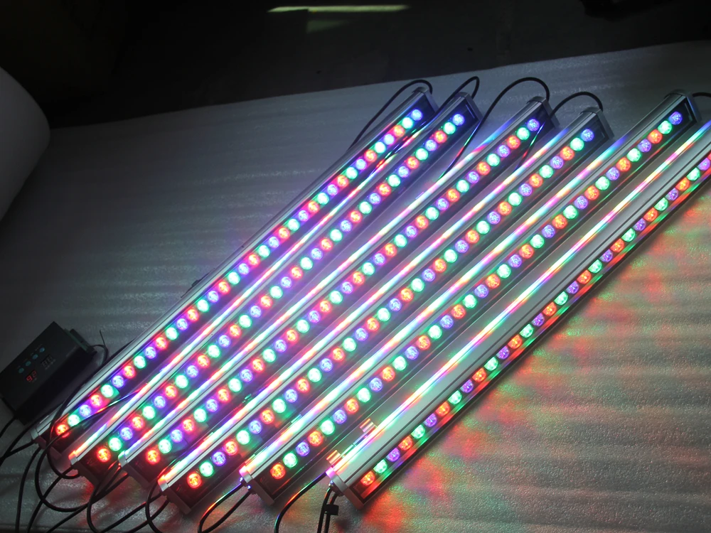 Приглушаемый RGB светодиодный настенный светильник высокой мощности 36 Вт DMX512 /0-10 В