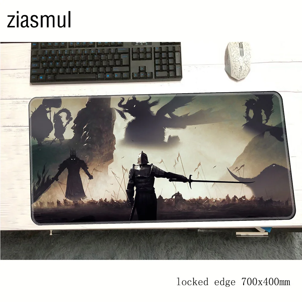 Игровой коврик для мыши dark souls padmouse 700x400x3 мм восхитительный геймер компьютерный