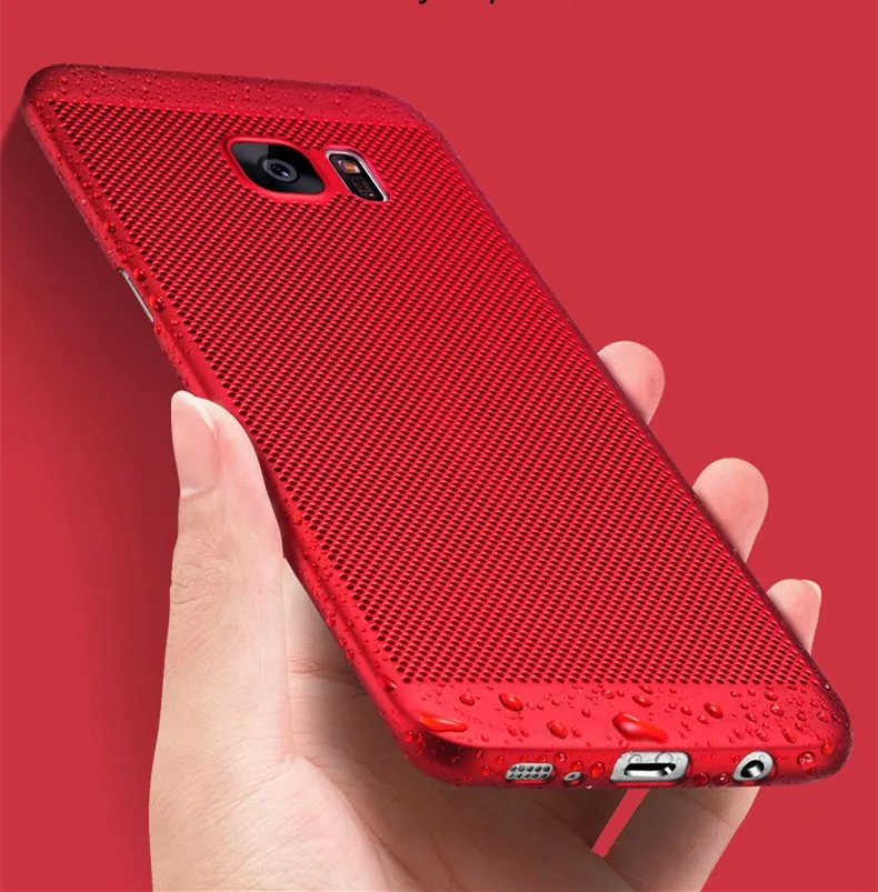 Для samsung J3 J5 J7 MAX J320 J510 J710 J2 PRO 2018 J250 Grand Prime J1 Mini J106 тепло рассеивается Жесткий Чехол