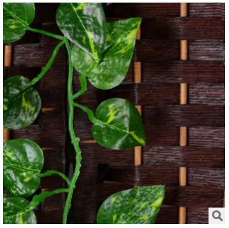Искусственные листья из ротанга 6 шт./Лот 200 см|artificial vine|leaves for decorationartificial vine leaves |