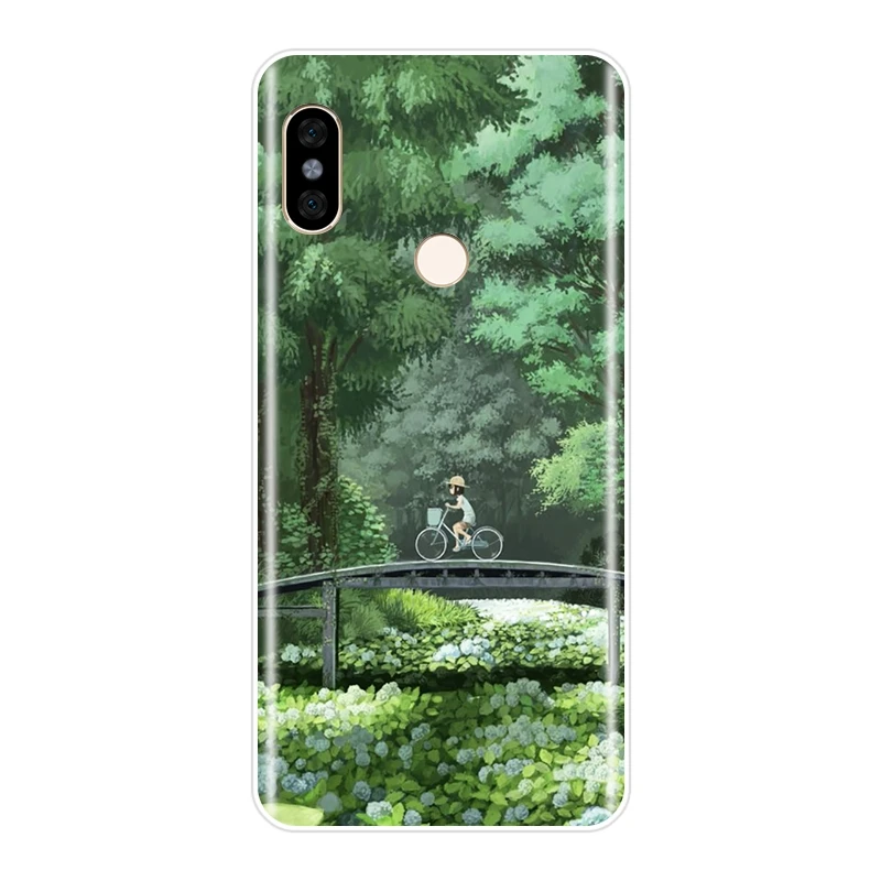 Мультяшный чехол для телефона Pocophone F1 Xiaomi Redmi S2 6A 5 Plus 4A Мягкая силиконовая задняя