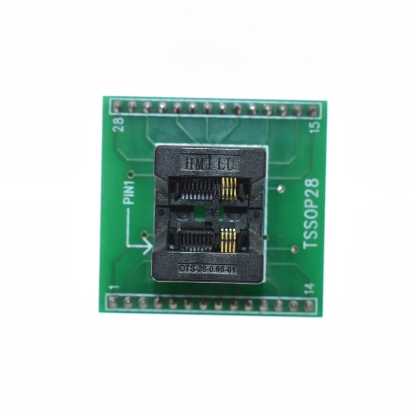 Адаптер TSSOP8 к DIP28 TL866A TL866CS программатор адаптер SSOP8 IC тестовый разъем шаг 0 65