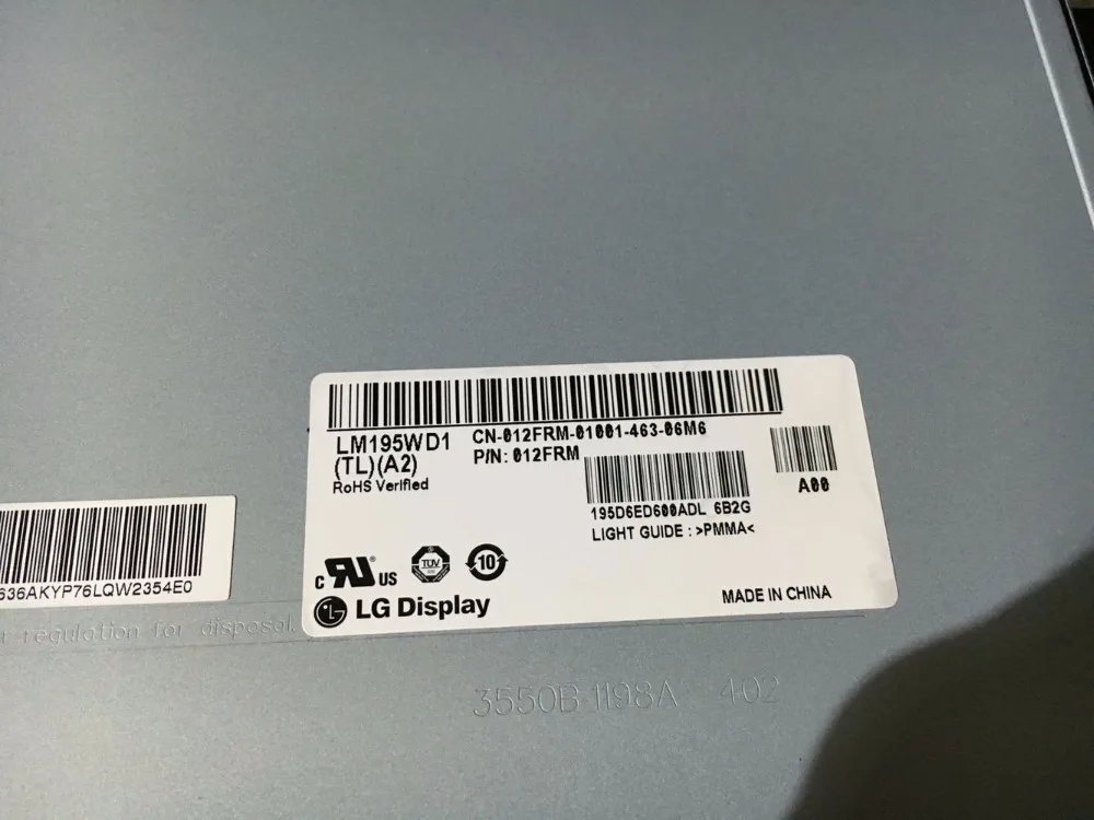 

Оригинал + LM195WD1-TLA2 LM195WD1 TLA2 19,5 "дюймовый ЖК-дисплей Панель один год гарантии