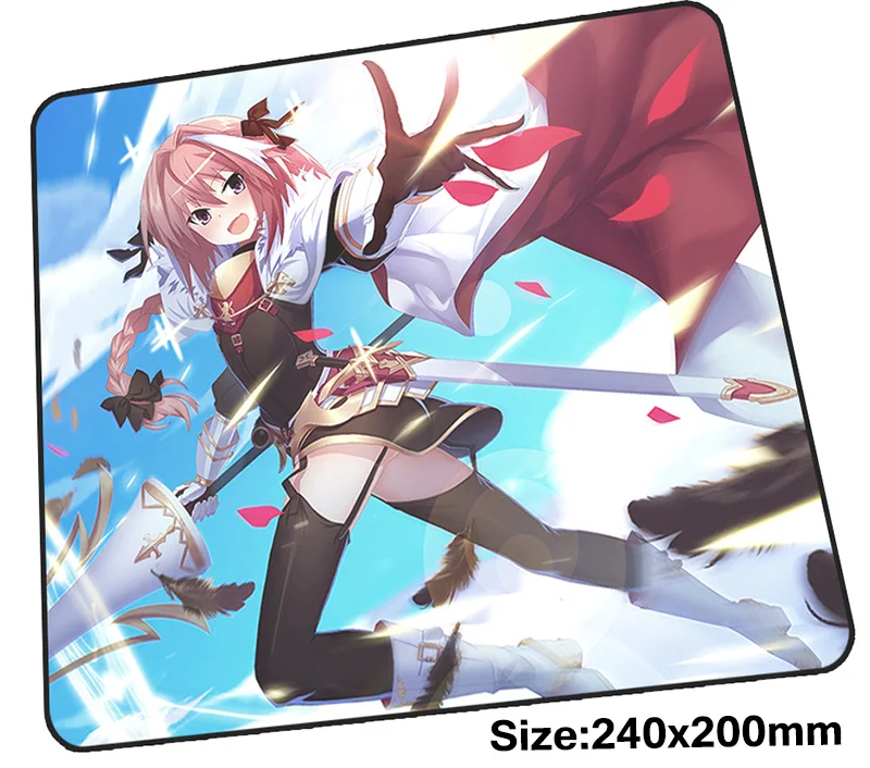 Astolfo коврик для мыши геймер 240x200 мм notbook Лидер продаж игровой большой милый ПК