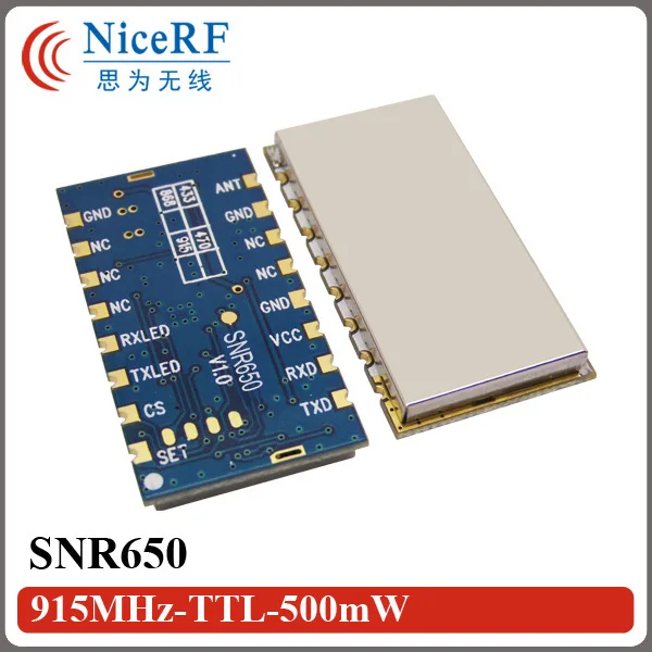 2pcs/pack SNR650 500mW 915MHz TTL Interface Embedded Network Node Module