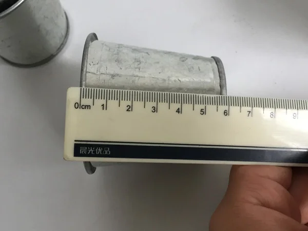 20 шт./лот D6.5* H6CM мини-горшки для питомцев цветочные горшки оловянные суккулентные плантаторы мини оцинкованные ведра для маленьких растений SF-036-1