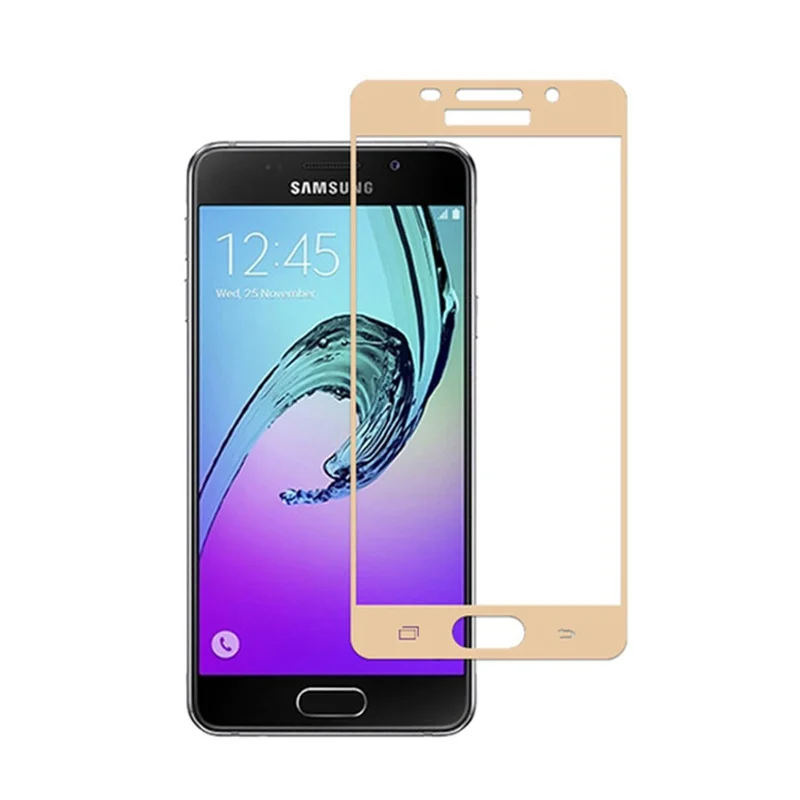 Для Samsung Galaxy A3 2016 стекло закаленное 0 26 мм 2.5D полное покрытие Защита экрана для A3100