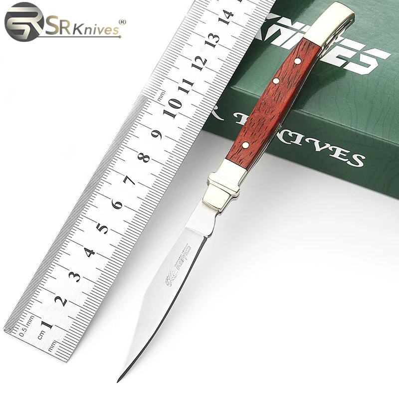 Складной Ножи SR карман выживания для шашлыков Кемпинг Охотничьи 420 3Cr13