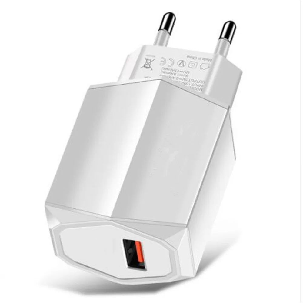 AMEEC EU Multi USB Charger 5V 2.4A Mobile Phone Chargers Quick Charge 2 Port Adapter Wall AC Desktop Power Adaptors | Мобильные