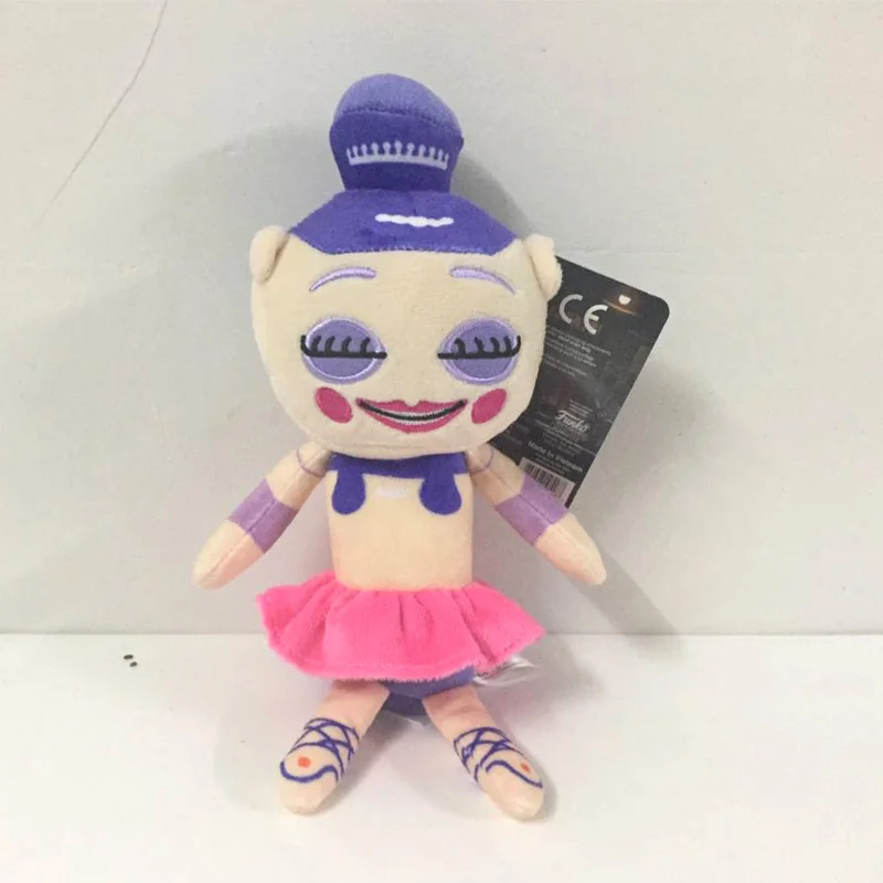 pink skirt Новые игрушки! 18 см FNAF медведь лисица мягкие игрушки мультфильм фильм пять ночей у фредди плюшевый игрушки подарки для детей - Цвет: pink skirt