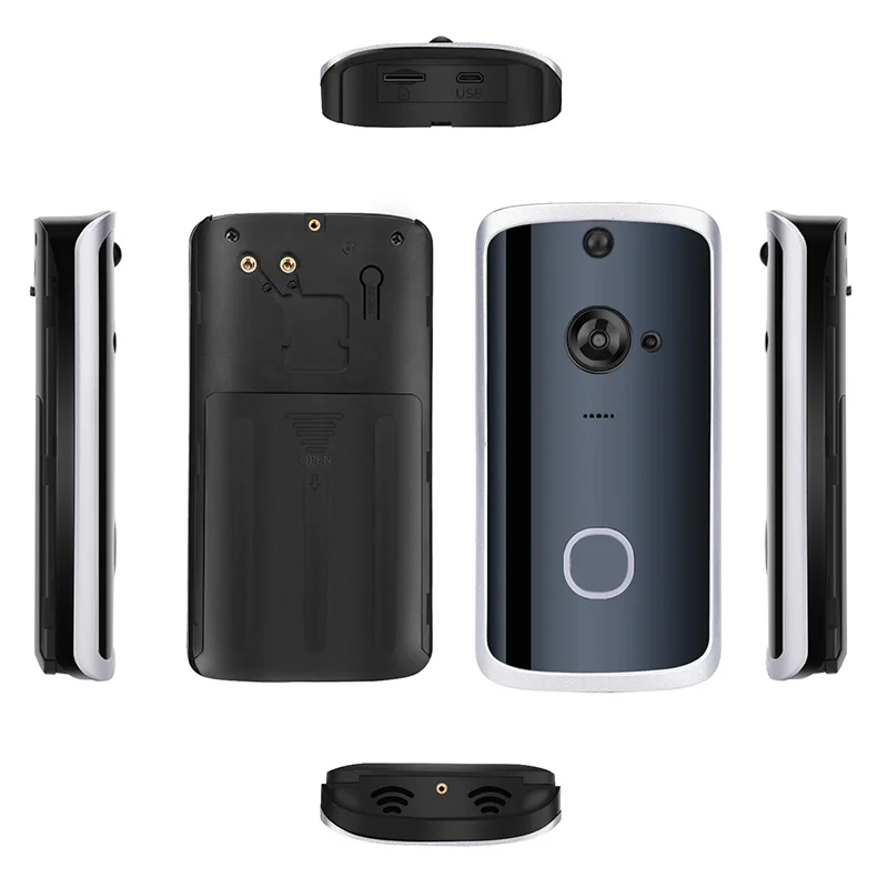 Умный дверной звонок беспроводной камера Wi Fi дистанционный видеодомофон ИК