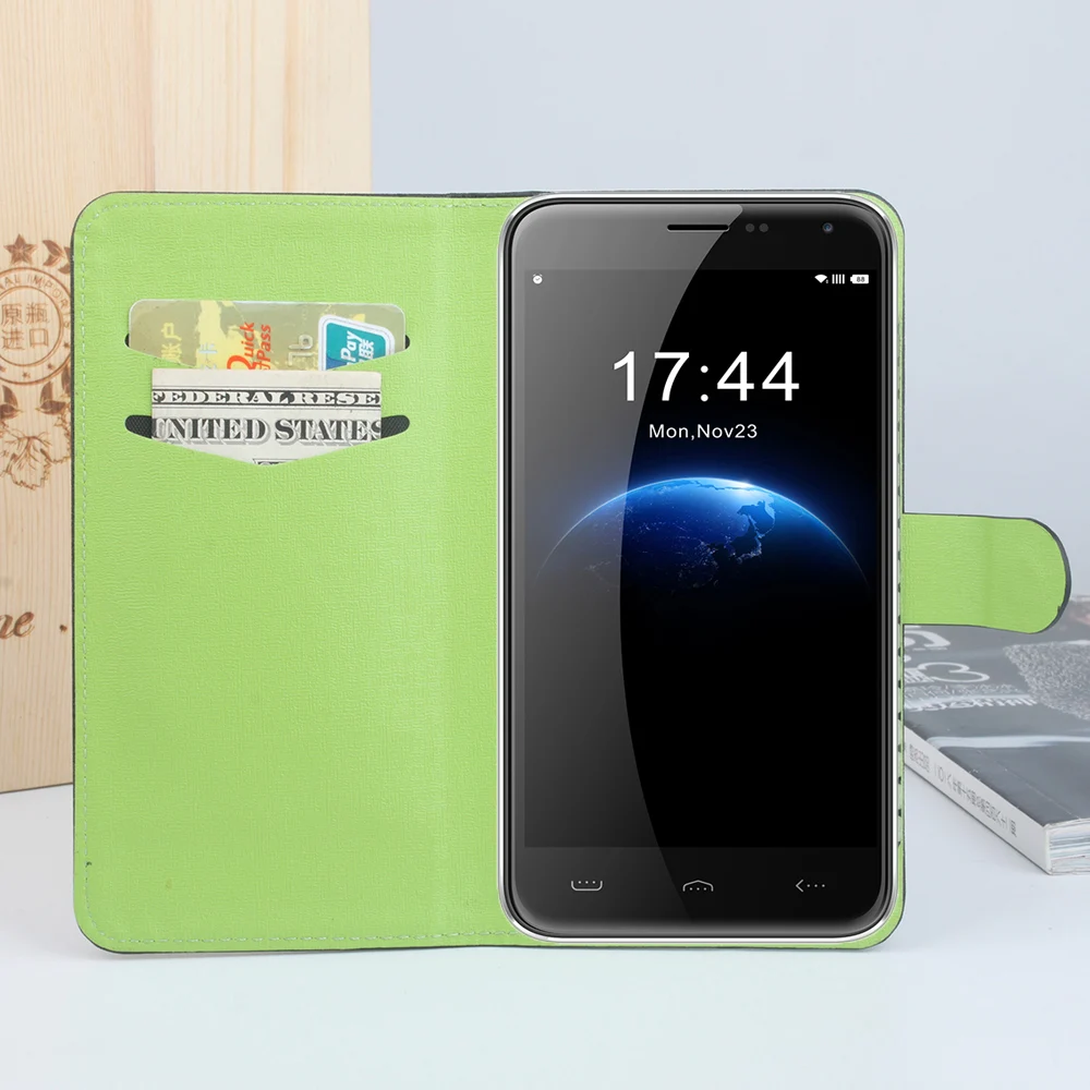 HongBaiwei для HOMTOM HT3 Pro Чехол модный флип хит цвет роскошный кожаный кошелек корпус