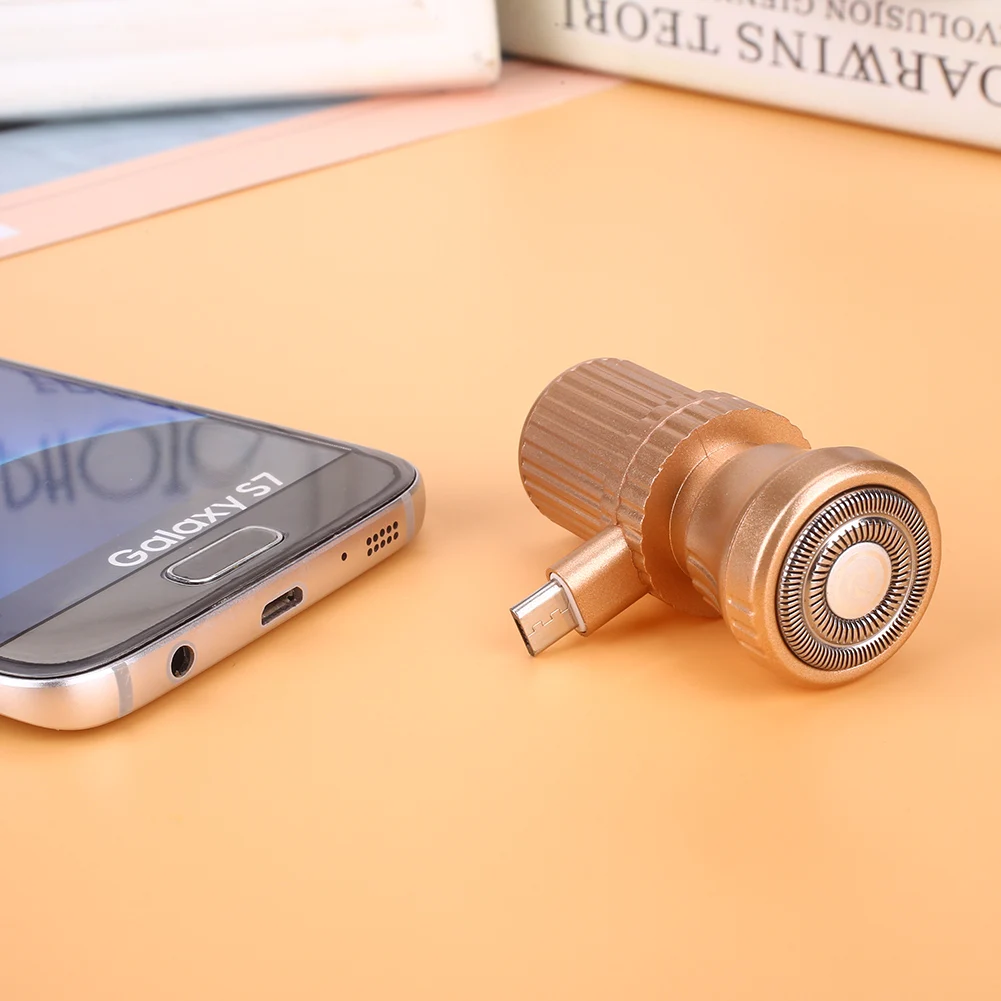Телефонная бритва с usb разъемом портативная Бритва для телефона