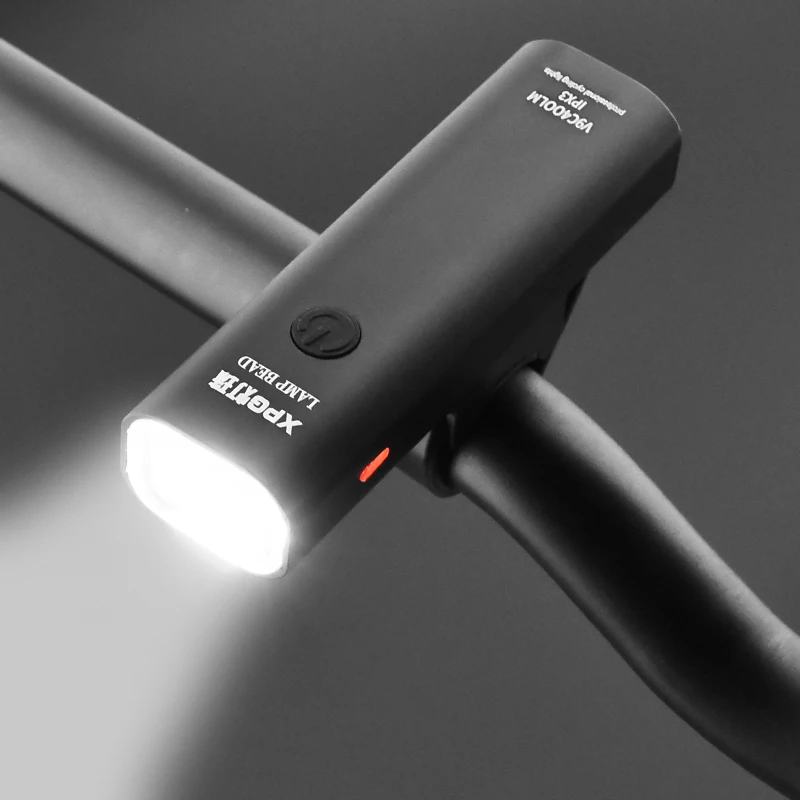 Фонарь велосипедный Аккумуляторный Водонепроницаемый светодиодный кой от USB |
