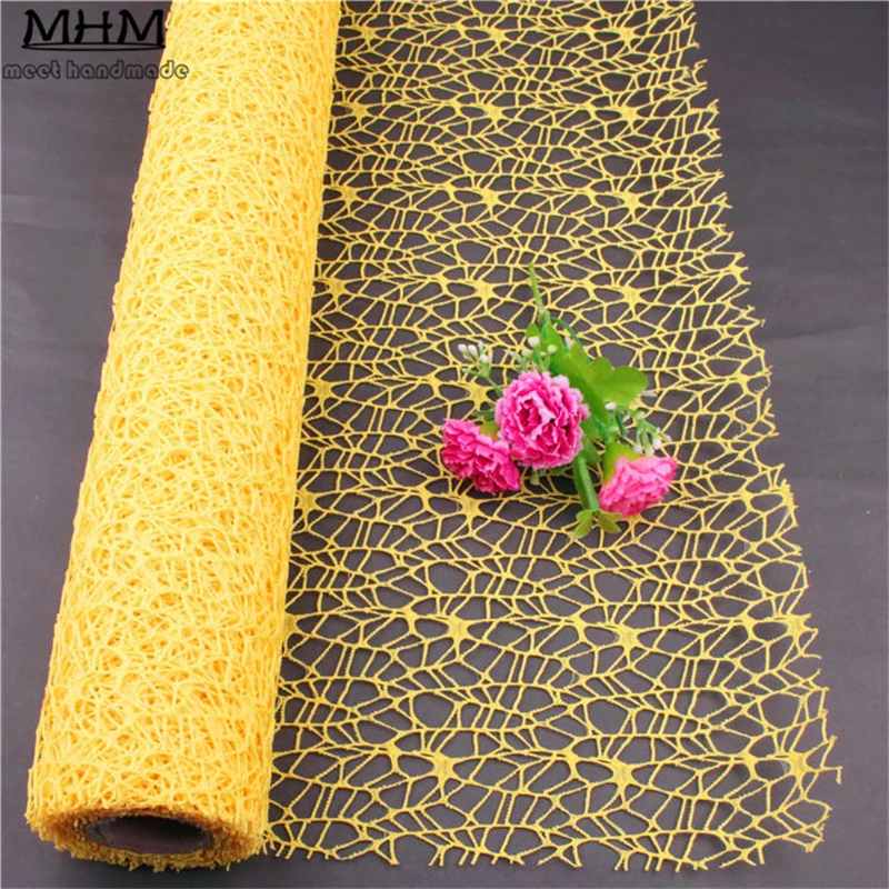 5 ярдов * 50 см/рулон креп бумага для упаковки подарков|paper mesh|paper crepepaper pack |