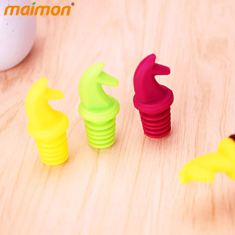 6 шт./компл. новинка шахматы бутылки для вина Стопперы силиконовые кухонные