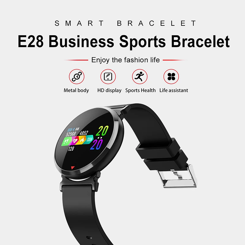 SeenDa Смарт часы для Android IOS Bluetooth умные наручные трекер сна мужчин женщин