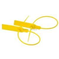 hot sale 50pcslot 280mm length plastic tightening security wire seals padlock cable tightener ties seal lock for cargo