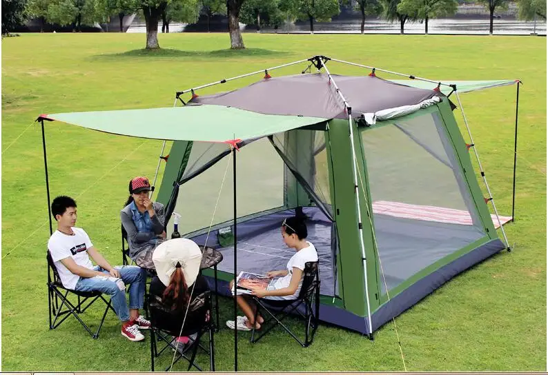 Наружная Автоматическая рыболовная охотничья палатка 5-8 человек для отдыха
