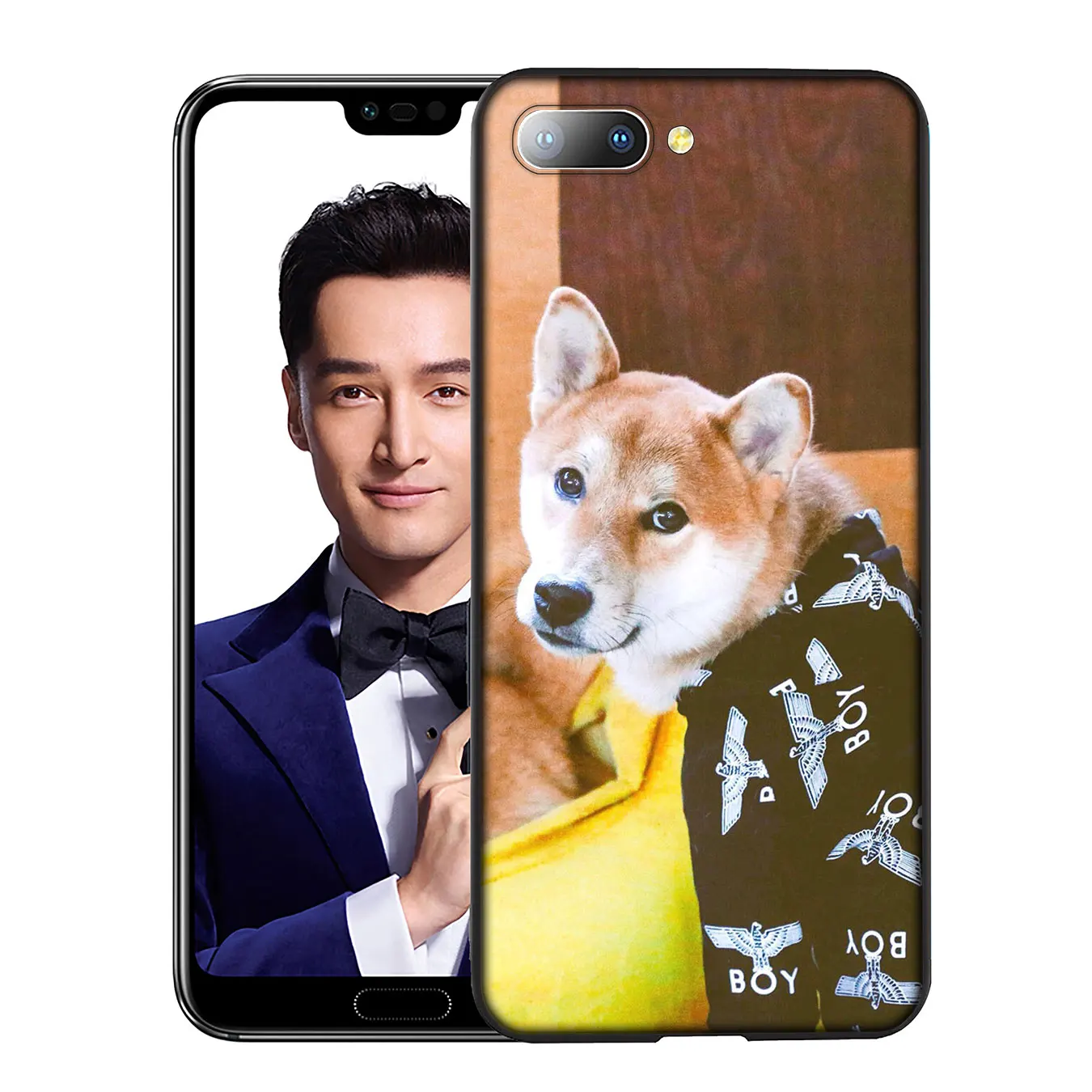 Мягкий силиконовый чехол YIMAOC corgi dog Для Huawei Y9 Y7 Y6 Prime 2019 Honor 20 8C 8X 8 9 9X 10 Lite 7C 7X 7A Pro