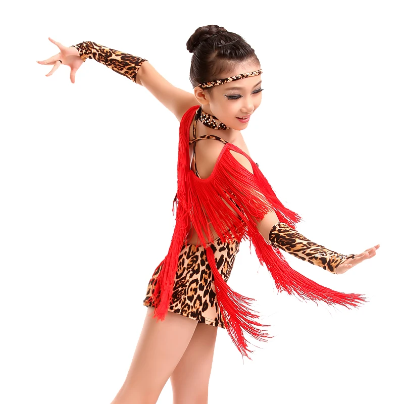 Женское платье для латиноамериканских танцев сексуальное девочек с кисточками