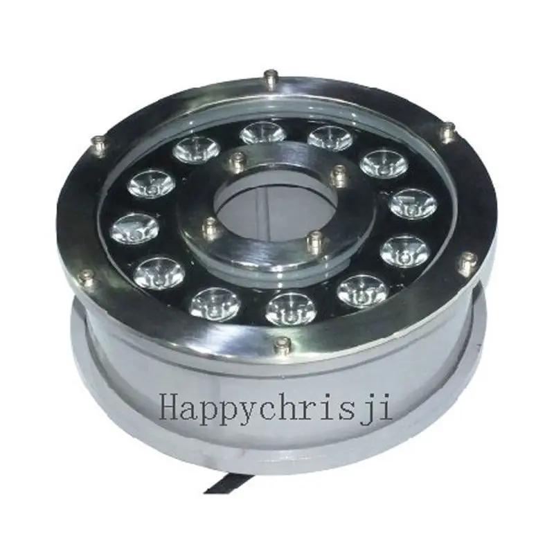DC 24V Светодиодный светильник 12W x 1w многоцветный (RGB) цветной фонтан погружной |