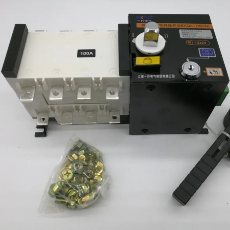 Изоляционный автоматический переключатель 2 в out 4P 400 А 220 В|automatic transfer switch ats|power