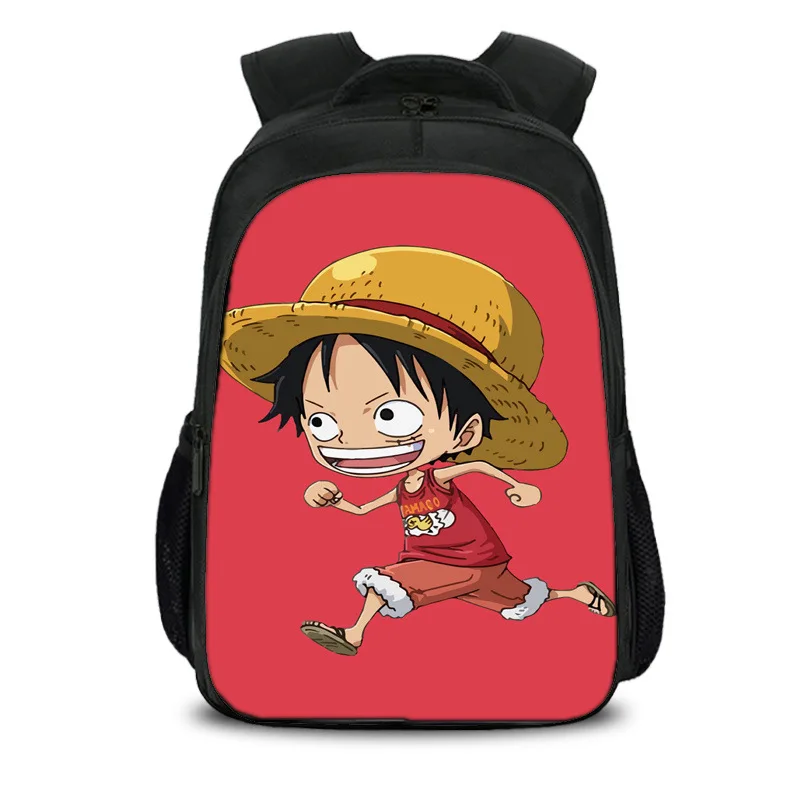 Japanese Anime One Piece Backpack FNNA UT Ace Zoro Sanji Luffy Women Men Casual Bag Boys Girls School Bags Laptop Mochila Bolsa | Багаж и