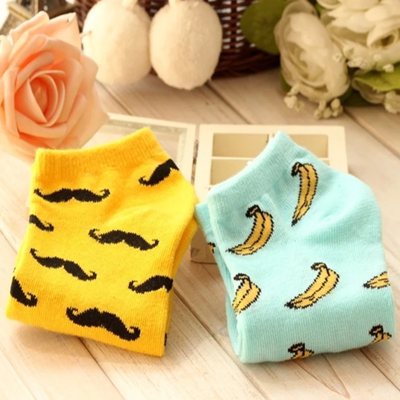 Носки женские хлопковые в стиле Харадзюку милые модные мягкие брендовые носки